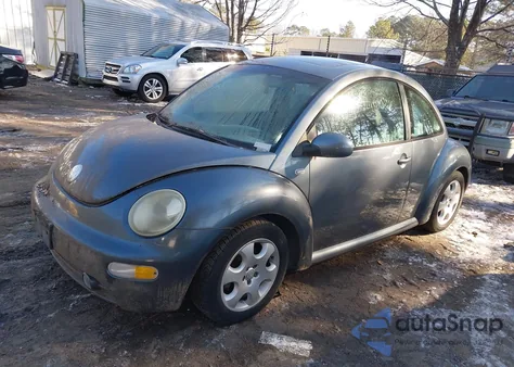 2003 Volkswagen New Beetle Gls 2.0L from USA, damaged, VIN 3VWCK21C73M406321